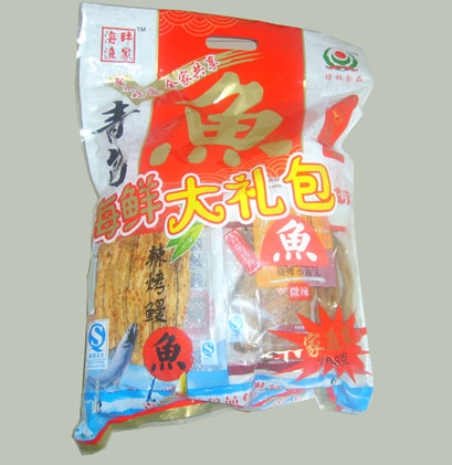 辣烤鳗鱼大礼包 青岛食品;青岛食品;青岛食品;烧烤鱿鱼;烧烤黄花鱼;鱿鱼丝;绿岭食品;青岛绿岭;烤鳕鱼;鳕鱼丝;辣烤鳕鱼;烤虾皮; 绿岭--青岛绿领食品有限公司