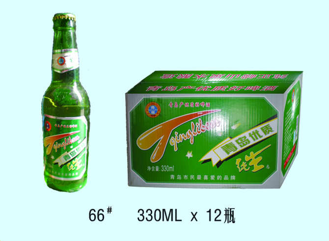 66# 330ml×12瓶 纯生;易拉罐;啤酒;青丽啤酒;青岛青丽;青岛啤酒;黑啤;金啤;原浆桶;青丽特纯;特纯;青岛原浆桶; 青丽啤酒-青岛青丽啤酒有限公司-青岛青丽